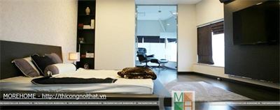 Nội thất phòng ngủ khách sạn 5 sao phong cách hiện đại
