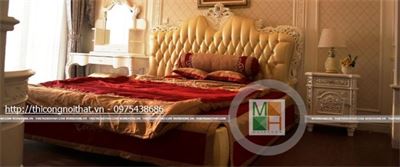 Nội thất phòng ngủ khách sạn 5 sao tân cổ điển sang trọng