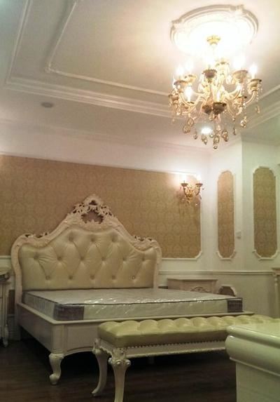 Nội thất phòng ngủ khách sạn 5 sao tân cổ điển, quý phái