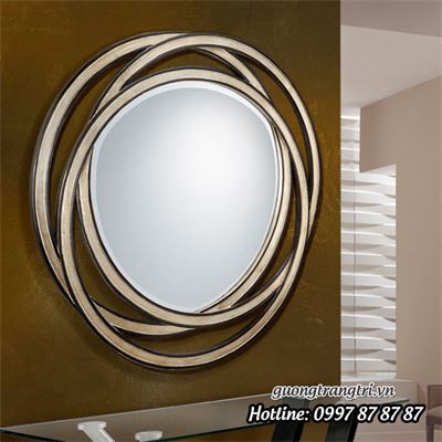 Gương phòng khách khách sạn 5 sao hiện đại GD564