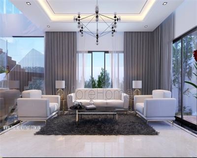 Sofa phòng khách khách sạn hiện đại SF 31
