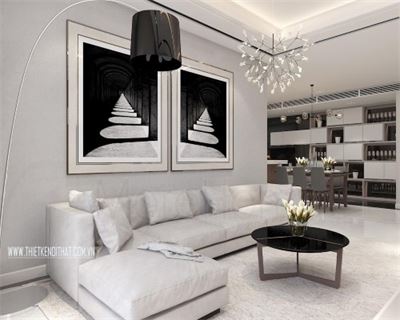 Sofa phòng khách khách sạn hiện đại SF 32