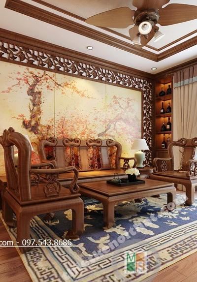 Bộ bàn ghế gỗ khách sạn đẹp MH - 003