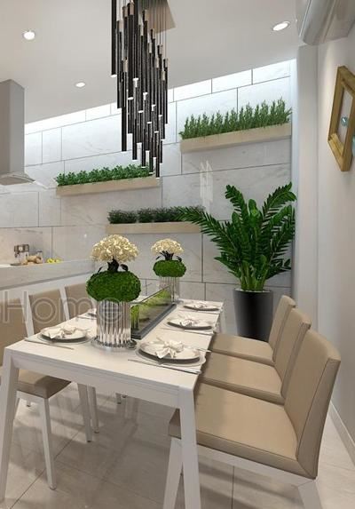 Bộ bàn ghế phòng ăn hiện đại sang trọng MH - 001