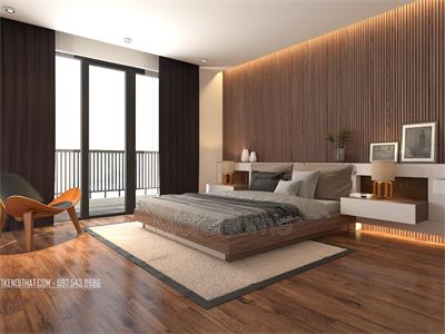 Nội thất phòng ngủ khách sạn hiện đại cao cấp