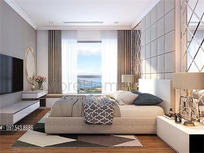 Thiết kế nội thất phòng ngủ khách sạn 4 sao cao cấp